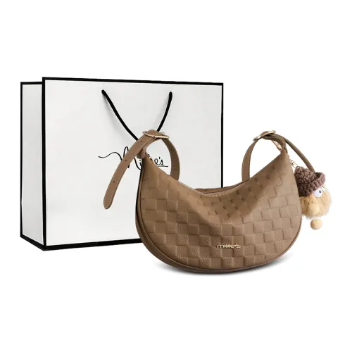 MILLIE'S Сумка через плечо из коровьей кожи сумка-пельмени стандартная женская слоновая серый