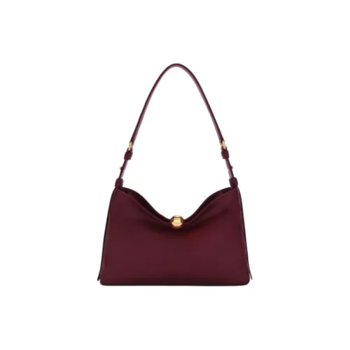 Furla Телячья кожа Сумка через плечо Средняя Женская Бордовый