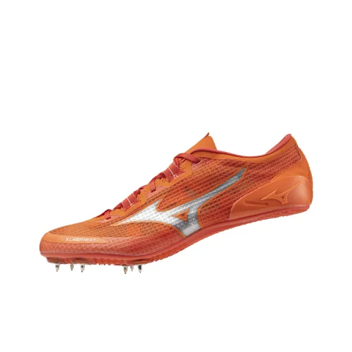 Mizuno X Лазерный Low Топ Беговые кроссовки Унисекс Оранжевый