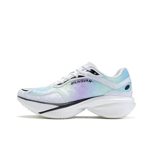 IRUNSVAN Низкий топ Беговые кроссовки Унисекс AI Pao Bai Дофамин