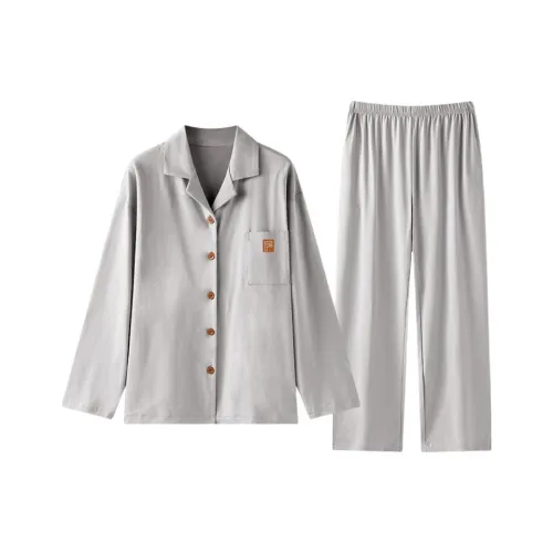 ZAO FU NIAO Пижамный комплект женский звездный серый