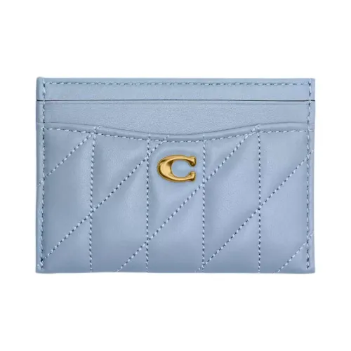 COACH Pillow Кожа Картхолдер Мини Женские Гиацинт Цвет