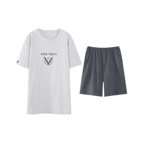 Huggy Kissy Пижамный комплект Мужской Фотиния серый