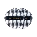 2 шт Двойной Заостренный носок Хлопок Конфетный Розовый Черный