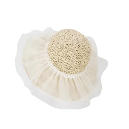 VINEY Ткань Соломенная шляпа Женская