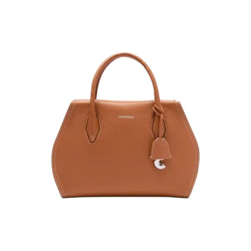 COCCINELLE Сумка через плечо из кожи сумка среднего размера женская коричневая