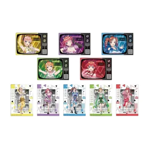 Animate Невеста-квинтет ∽ Журнал Main Character Collection Куклы Live Action Фотокарточки