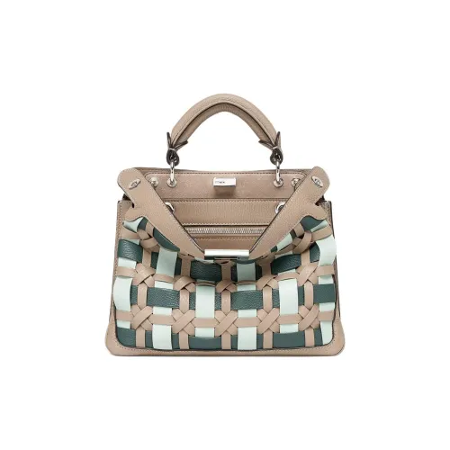 FENDI Peekaboo Soft SmallСумка Из Плетеной Кожи Разных Цветов