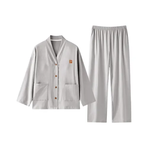 ZAO FU NIAO Пижамный комплект женский звездный серый