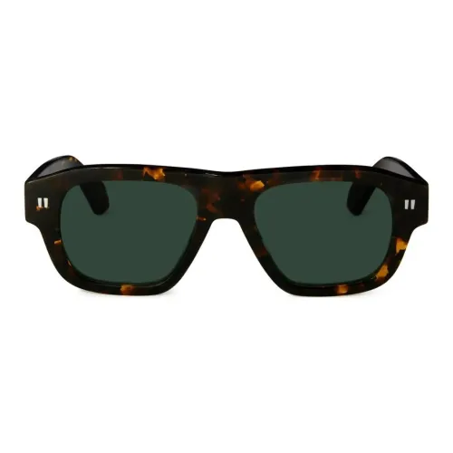 Off Белый Ацетат Нерегулярная форма Солнцезащитные очки Женские Черепаховый