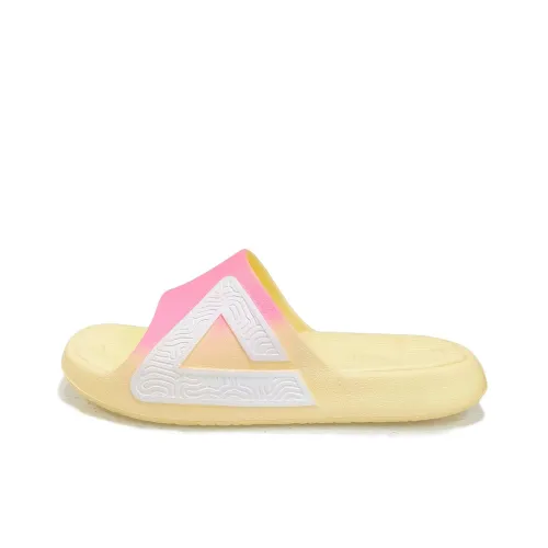 PEAK State Pole Guochuang Slippers Слипоны Желто-розовый Унисекс