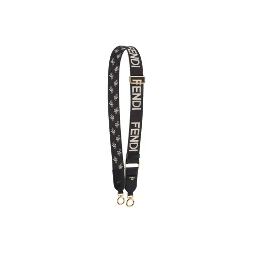 FENDI Cotton Bag Strap Women's Black