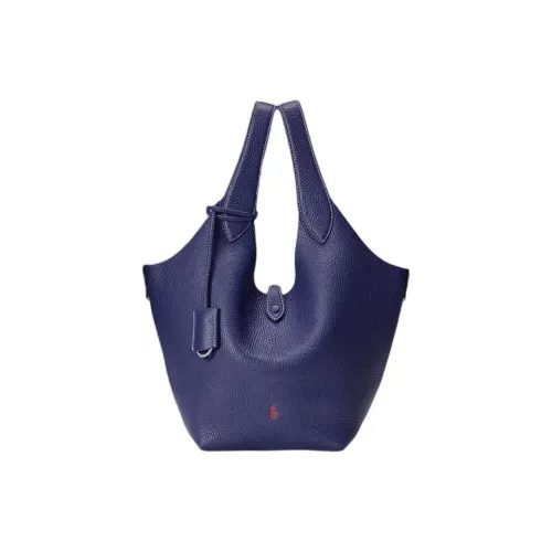 Polo Ralph Lauren Коровья кожа Сумка Женская Ink Синий