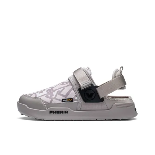 Phenix URBAN Casual Низкий Топ Светло-Серый Унисекс