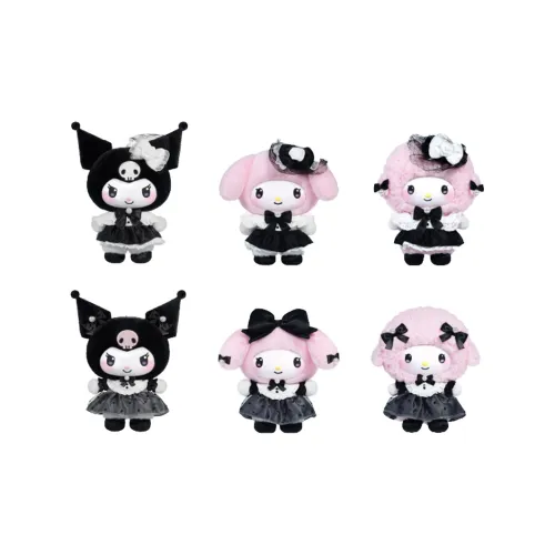 TOP TOY x Sanrio Family Виниловый Плюшевый Слепые Коробки Одиночные Mystery Коробка Целая Коробка 6 шт