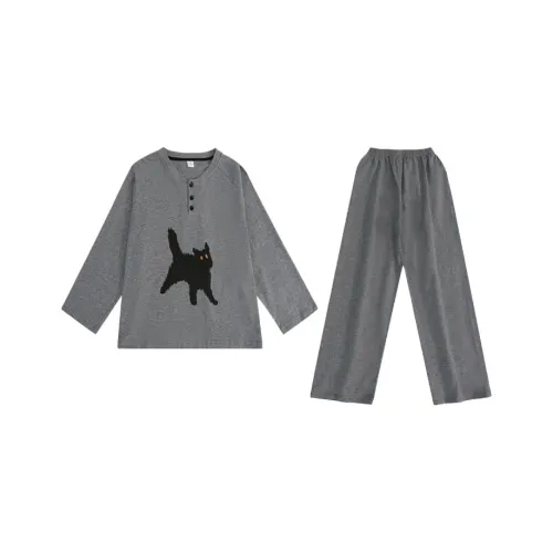 ЮЙЧЖАОЛИНЬ Pajama Комплект Женский Серый
