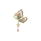 Розовый, бабочка