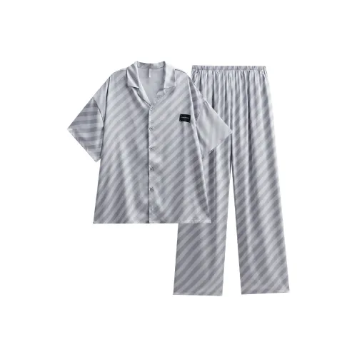 Same Language Пижамный комплект Мужской Ледяной Синий · Светло-Синий