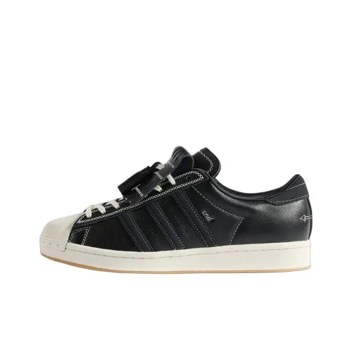 END x Adidas Originals SUPERSTAR Low Топ Скейтборд Кроссовки Мужские Черные