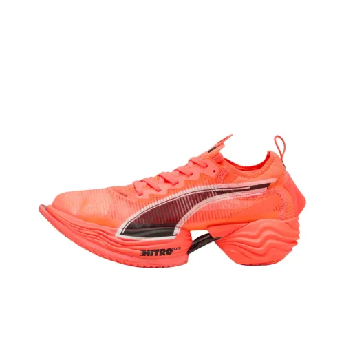 PUMA Fast R Nitro Elite 2 Беговые кроссовки Низкий Топ Гlowing Red/Black Мужской