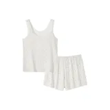 Белая основа, принт лаванды