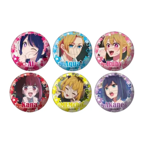 Animate Оши но Ко Сто Лицо Камень Коробка Значки