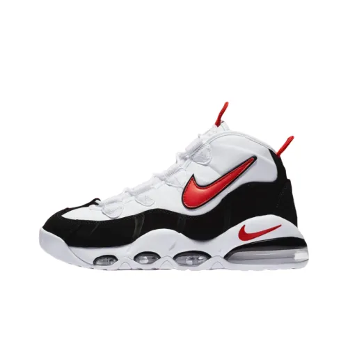 Nike Air Max Uptempo MID Топ Баскетбольные кроссовки Унисекс Черный белый Выпуск 2025 года