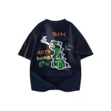 Темно-синий, синий (тяжелый, 100% хлопок, улучшенный)