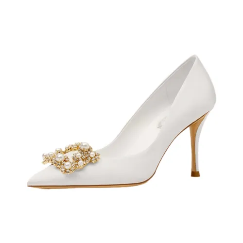 Houseofavenues Высокие каблуки Женские Белые