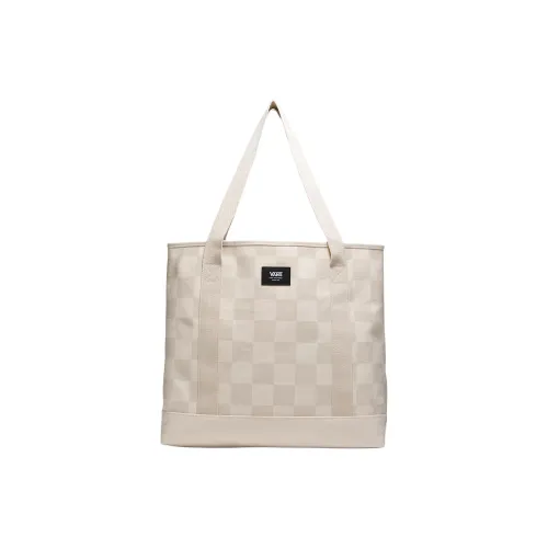Vans Хлопок Canvas Сумка-тоут Сумка через плечо Стандартная Унисекс Оатс Бежевый