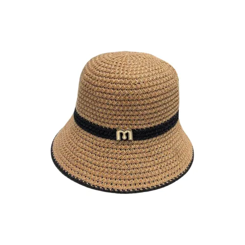 MITHAOL KUSC Соломенная плетеная шляпа-ведро Женская