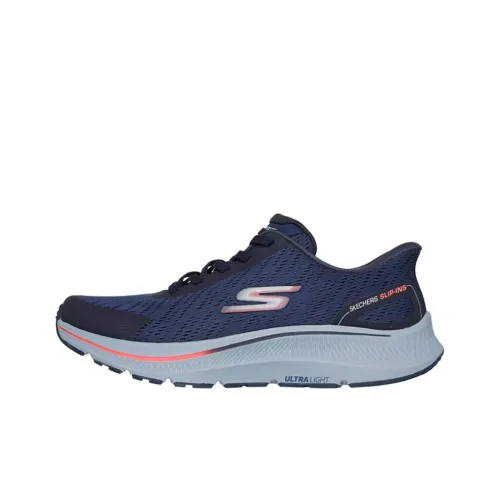 Skechers Go Run Consistent 2,0 Low Топ Повседневные Беговые кроссовки Мужские Морской синий