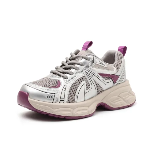 VAEL Амортизация и Устойчивость к Износу Покрытие Низкий Топ Кроссовки с Толстой Подошвой Женские