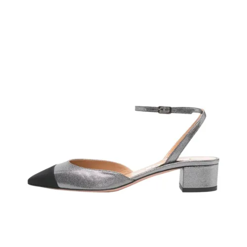 AQUAZZURA Высокие каблуки Серебристо-серый Женские