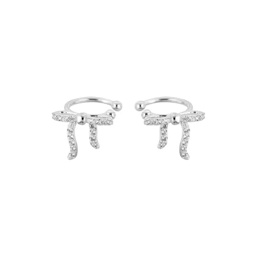 EAR PARTNER Медная нижняя заколка On Серьги Женские