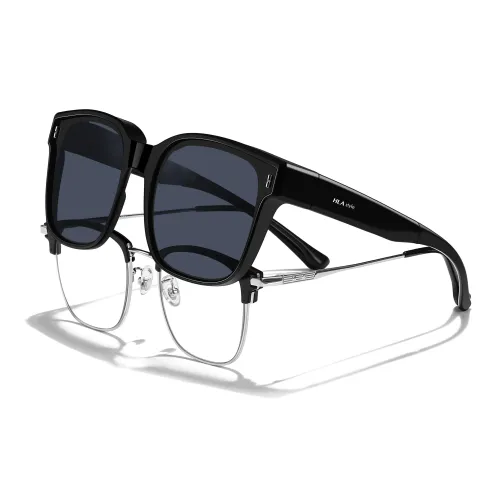 HLA TR Памятный пластик Квадратные Солнцезащитные очки Унисекс