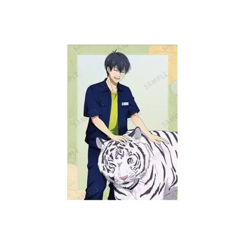 Animate Blue Lock Аниме EDITION Коллаборация с Tobu Animal Park Прозрачный Folder Мерч по IP