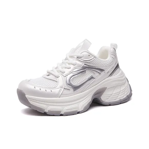 VAEL Амортизация и Устойчивость к Износу Покрытие Низкий Топ Кроссовки с Толстой Подошвой Женские