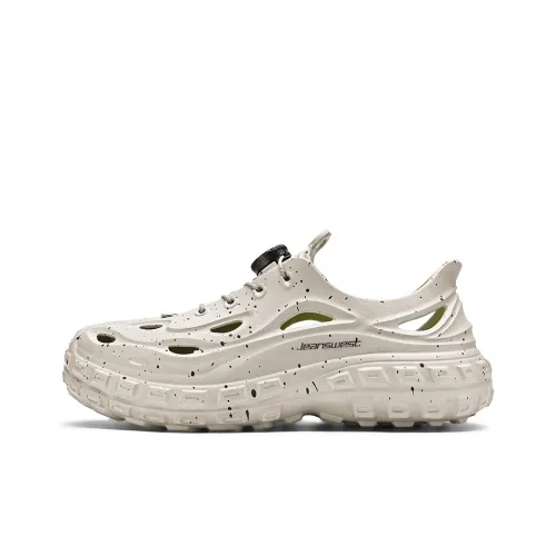 JEANSWEST Лето Новый FORCE Starry Sky Collection Винтаж Tire Дизайн Стиль Платформа Увеличение Высоты Сабо Мужской