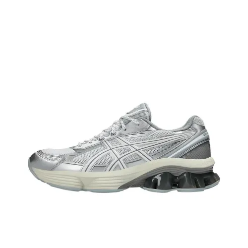 Asics Гель KINETIC FLUENT Беговые кроссовки Низкий топ Белый Серебряный Унисекс