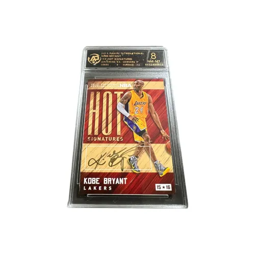 PANINI Лейкерс Kobe Bryant Черная Мамба Золотая ручка Подпись RPA Высокий счет Игрок Карта Редкая карта Сертифицированные карточки 1 шт