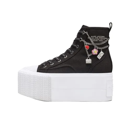 MARC JACOBS Высокие кеды женские черные