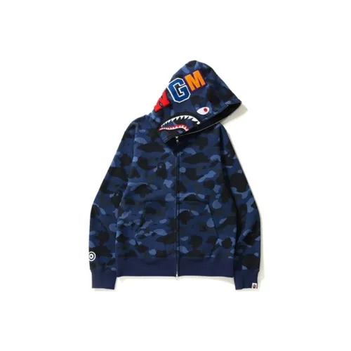 A BATHING APE Толстовка Мужская Синяя