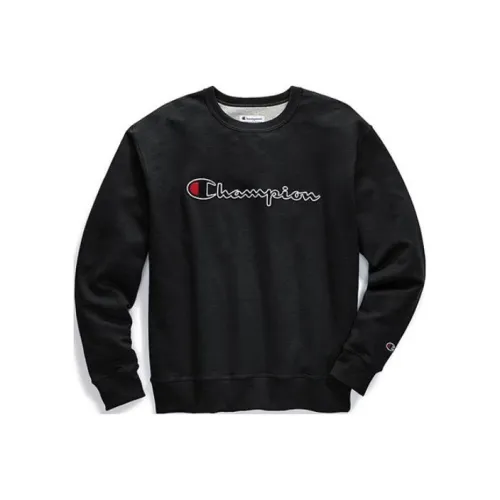 Champion Свитшот Американская версия Унисекс Черный