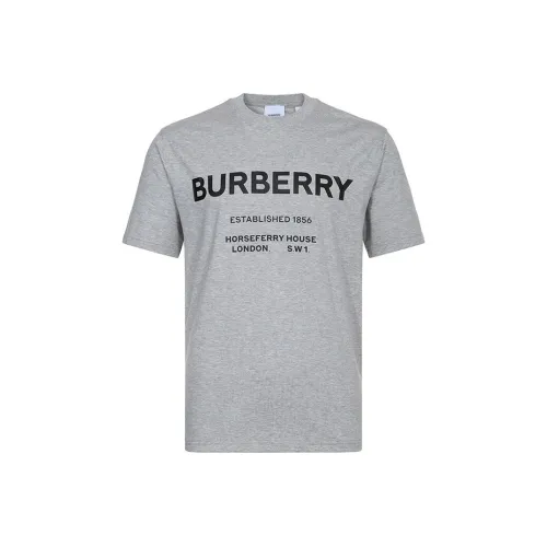 Burberry Horseferry T Рубашка Мужская Светло-Серый Фотиния