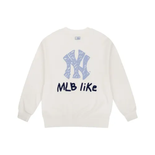 MLB Свитшот Унисекс Айвори Белый