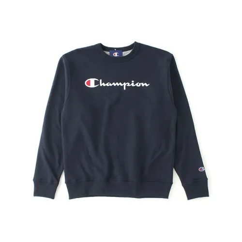 Champion Свитшот Американская версия Унисекс Темно-синий