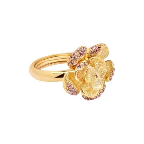 Оскар де ла Рента Стекло Кольца Женские Золото