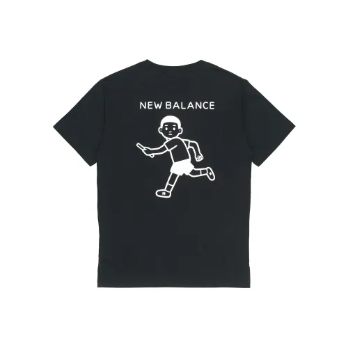 New Balance совместная коллекция Noritake T-рубашка унисекс черного цвета