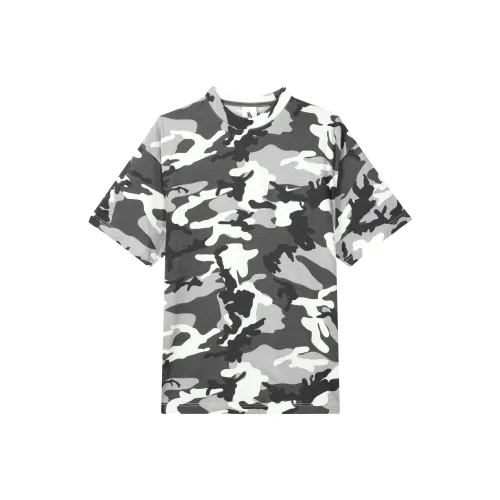 Nike Светло-серые Мужские T-рубашки